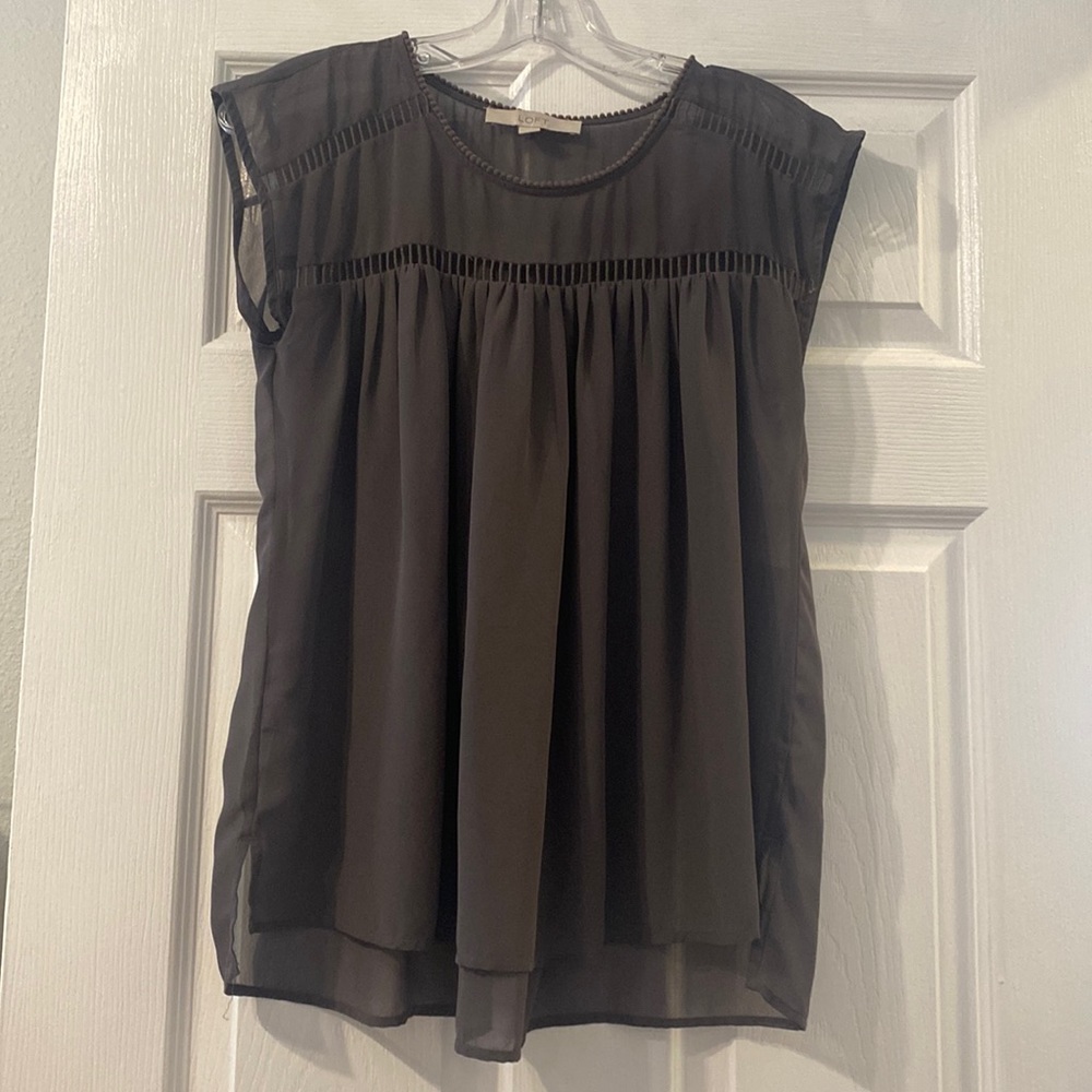 Gray Blouse